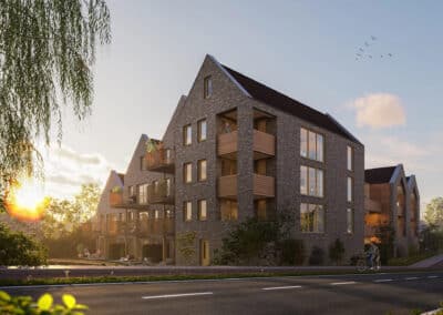 Appartementengebouw Amstelhoek